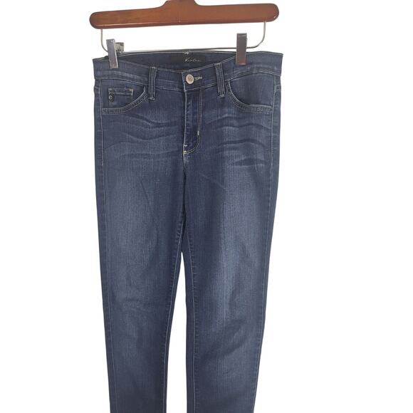 Kancan Jeans 26 Womens Mid Rise Skinny Leg Medium Wash Blue Bottoms - Picture 2 of 9